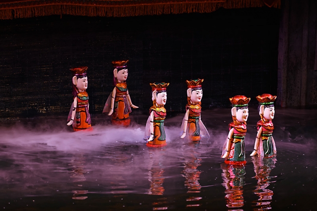 Hanoï-Thang Long water puppet show-038